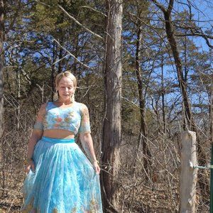 Lehenga choli bust size 38